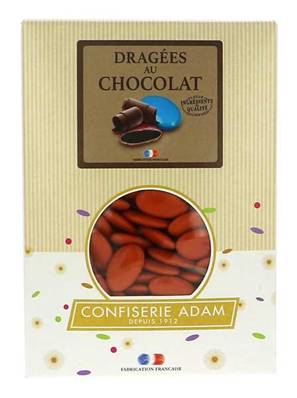 Dragées Chocolat Terracotta 71% de cacao
