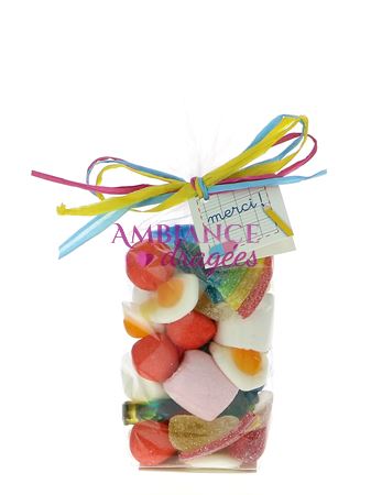 Sachets de bonbons personnalisé - Etiquette bonbon personnalise - Bonbon  personnalise